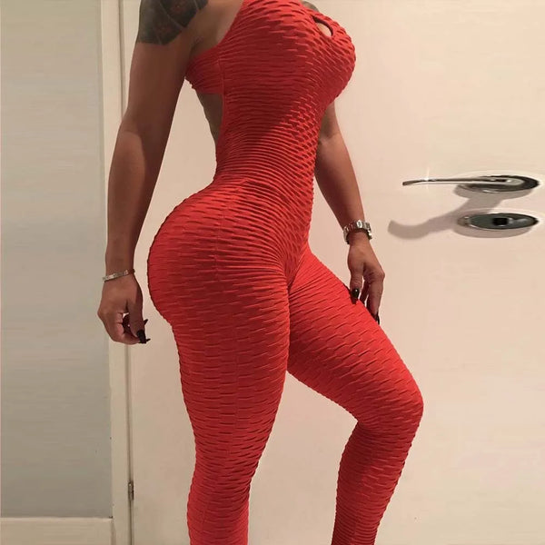 Hot Push Up Fitness Jumpsuit