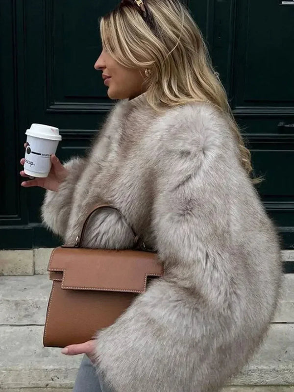 Fashion Faux Fur Coat