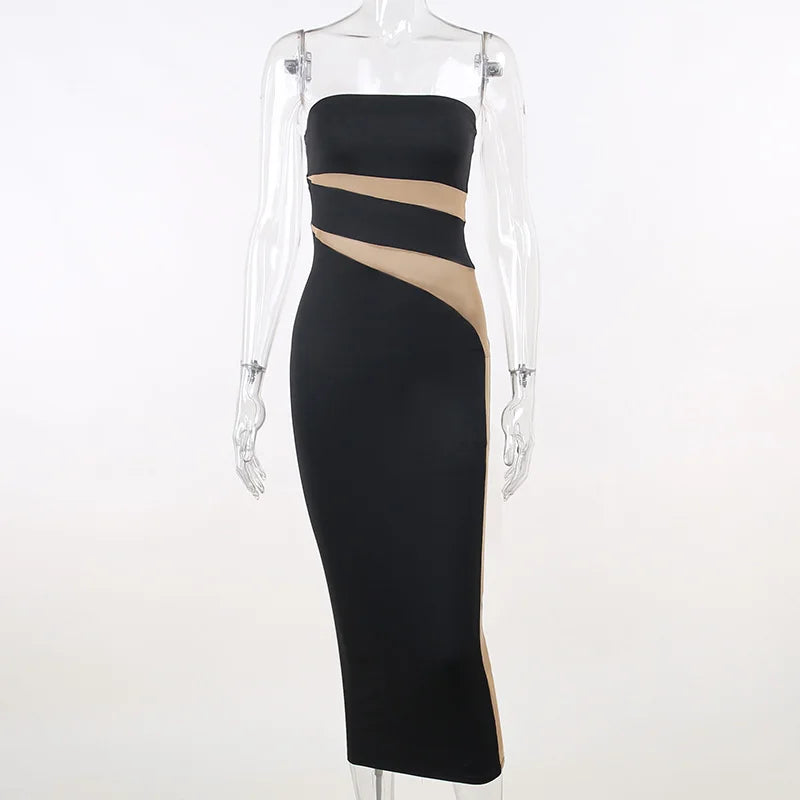 Bodycon Party Midi Dress