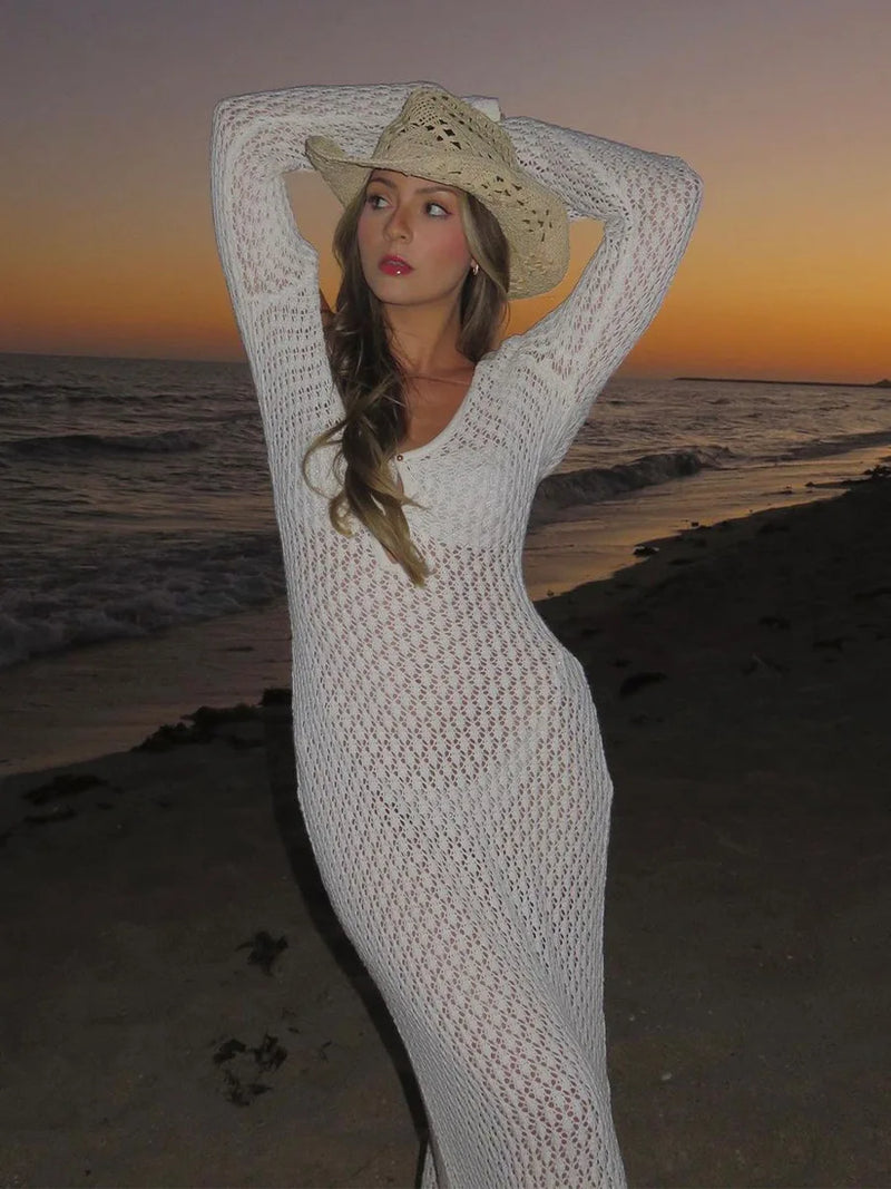 See-Through Beach Dress