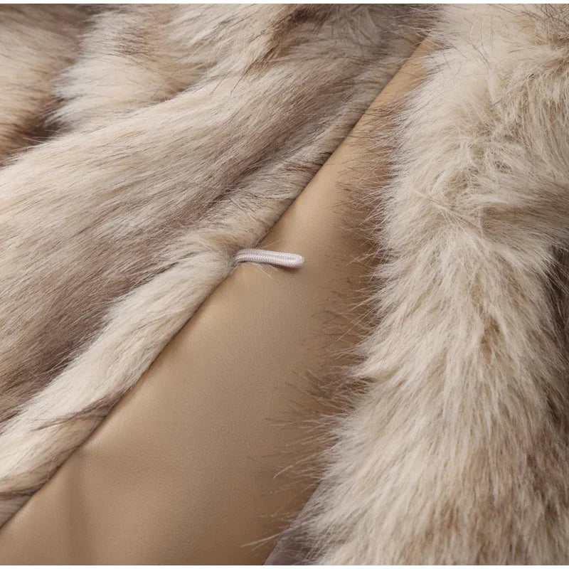 Fashion Faux Fur Coat