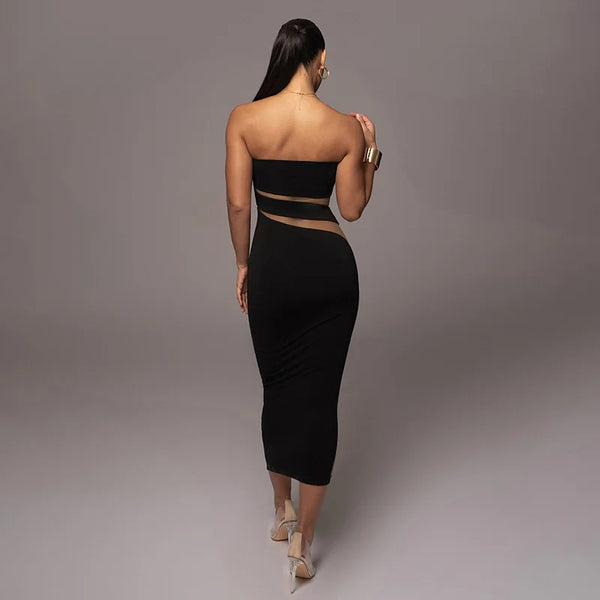 Bodycon Party Midi Dress