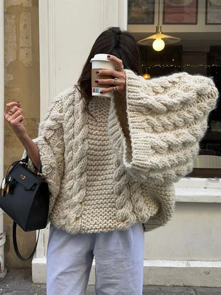 Oversize Knit Pullover