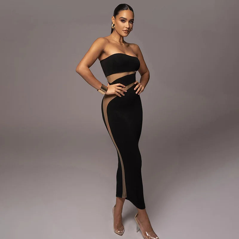 Bodycon Party Midi Dress